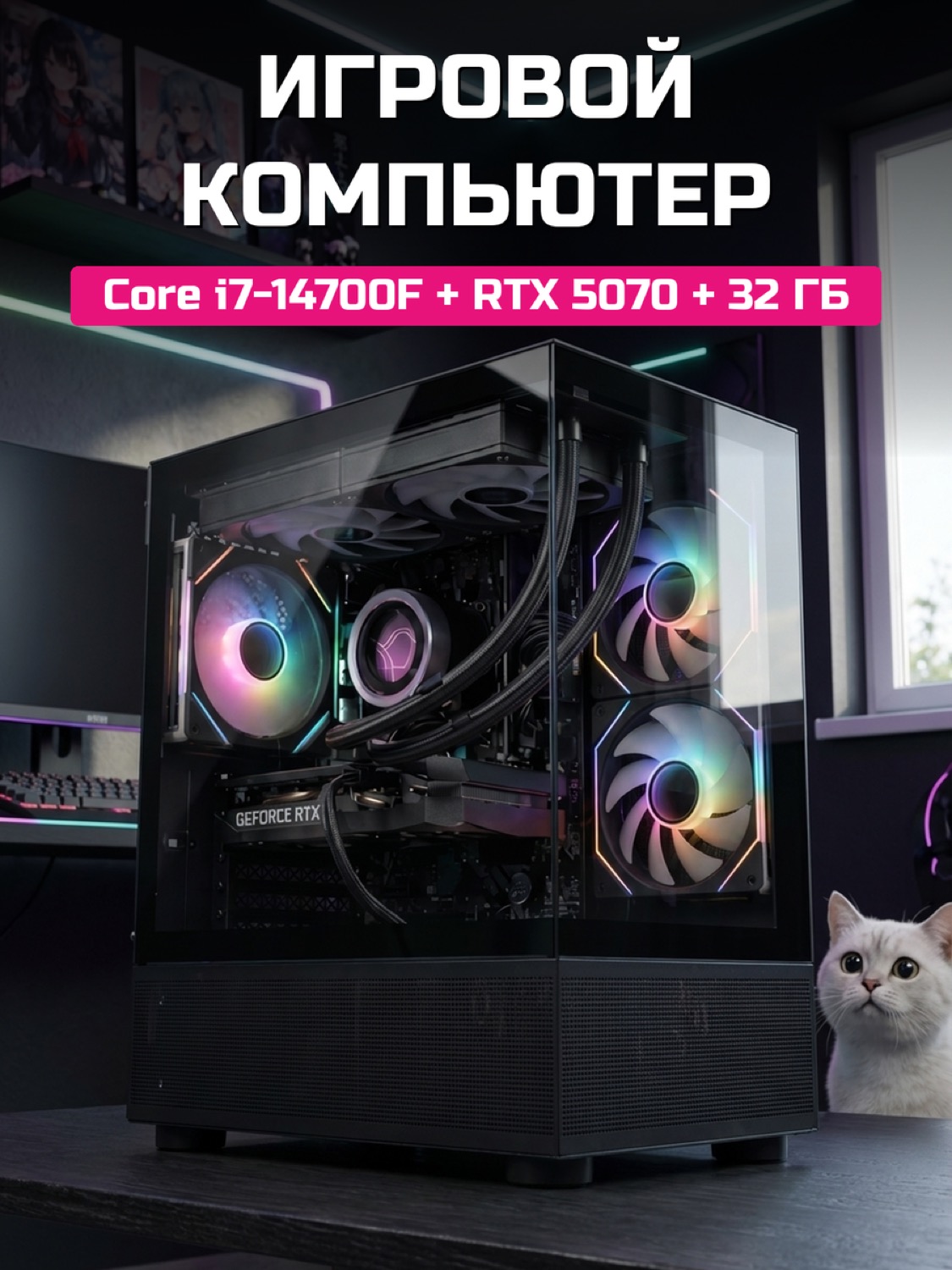 Core i7-14700F RTX 5070 12 GB