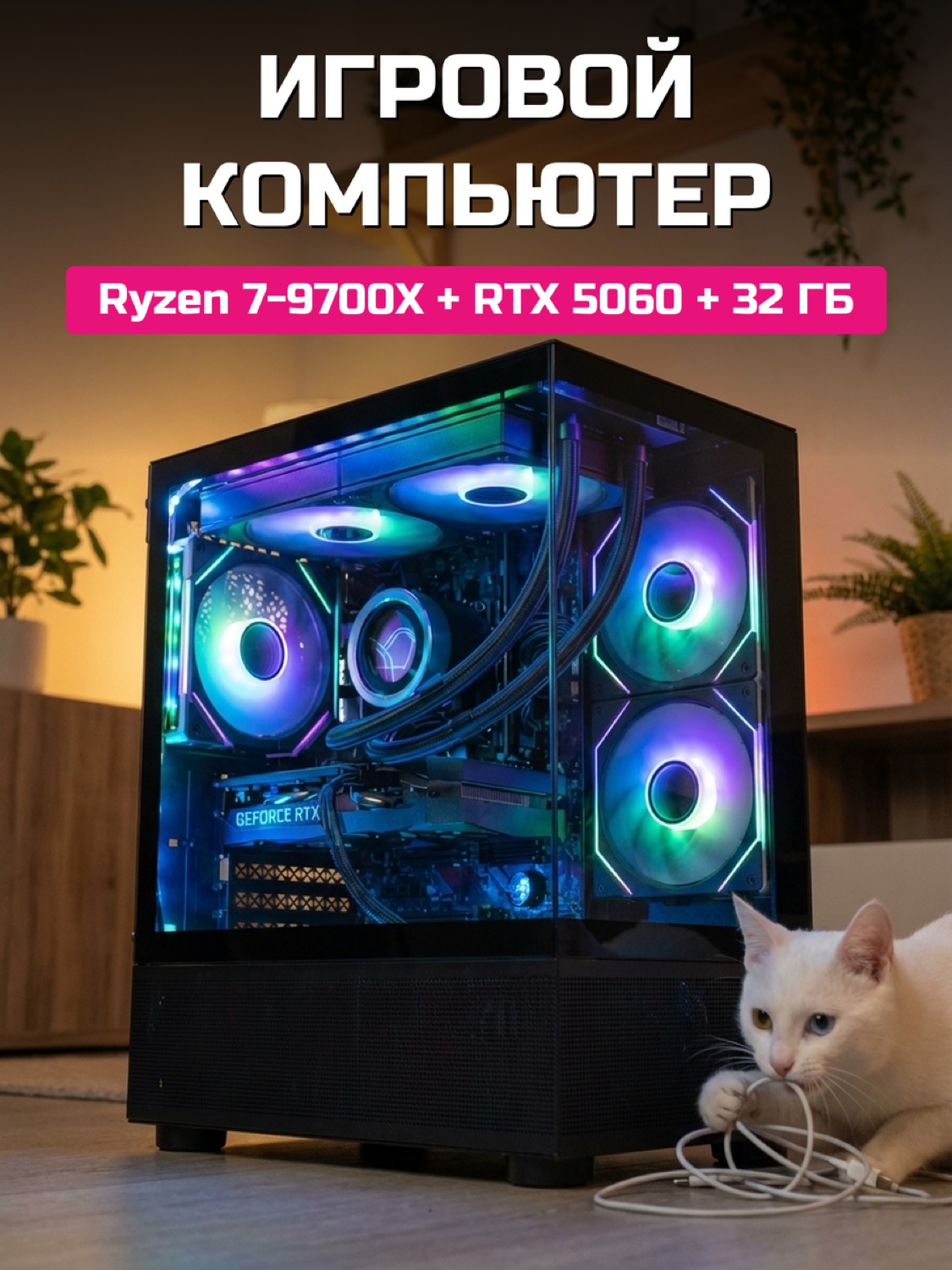 Ryzen 7 9700X RTX 5060 8 GB